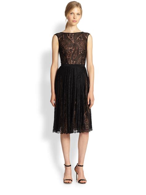 michael kors iris dress|Michael Kors black pleated dress.